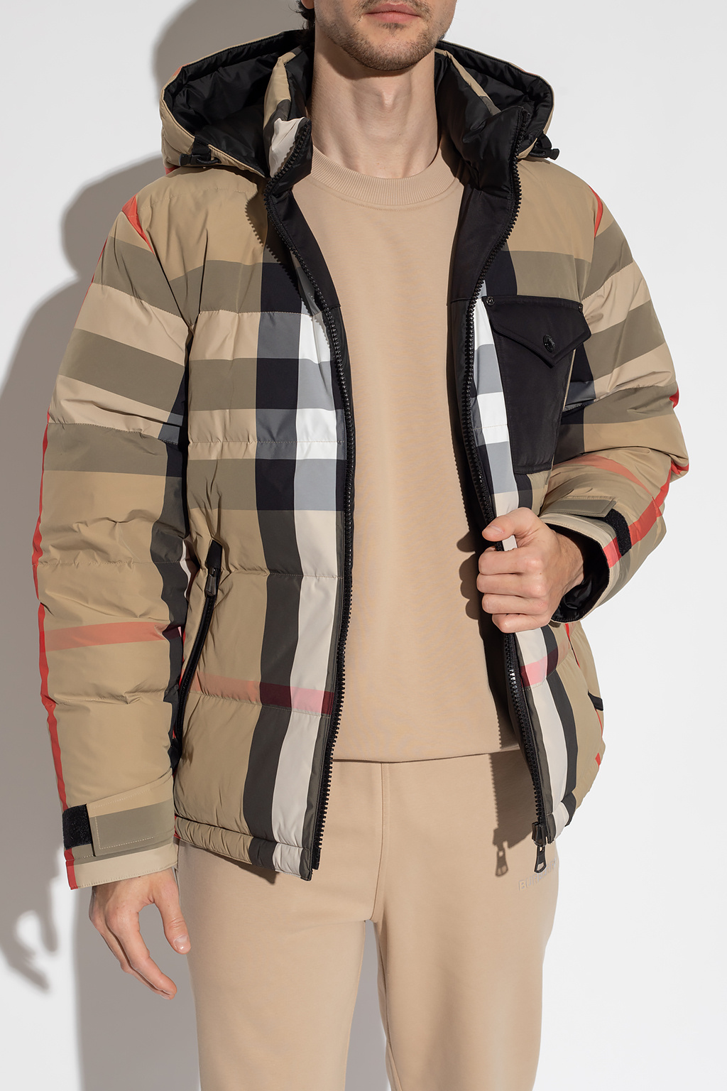 Burberry jacket outlet mens beige